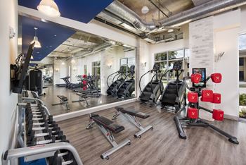 Two Level Fitness Center at Maitland City Centre, Maitland, Florida